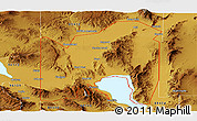 Physical Panoramic Map of ZIP code 89405
