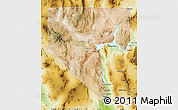 Satellite Map of Clark County, physical outside