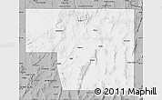 Gray Map of Elko County