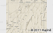 Shaded Relief Map of Elko County