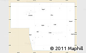 Classic Style Simple Map of Elko County, single color outside