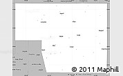 Gray Simple Map of Elko County