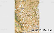 Satellite Map of Nevada