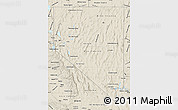 Shaded Relief Map of Nevada