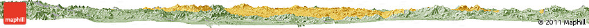 Savanna Style Horizon Map of Nye County