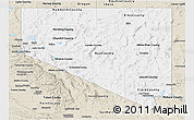 Classic Style Panoramic Map of Nevada