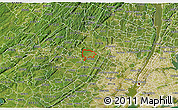 Satellite 3D Map of ZIP code 07004