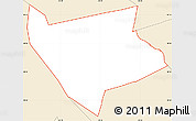 Classic Style Simple Map of ZIP code 07011