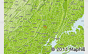 Physical Map of ZIP code 07012