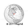 Outline Map of ZIP Code 07012