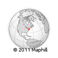 Outline Map of ZIP Code 07014