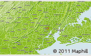 Physical 3D Map of ZIP code 07029