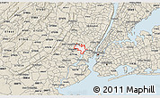 Classic Style 3D Map of ZIP code 07032