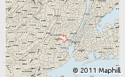 Classic Style Map of ZIP code 07032