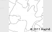 Blank Simple Map of ZIP code 07032, no labels