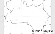 Blank Simple Map of ZIP code 07033