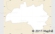 Classic Style Simple Map of ZIP code 07033