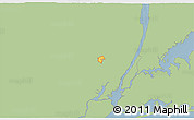 Savanna Style 3D Map of ZIP code 07055, single color outside