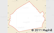 Classic Style Simple Map of ZIP code 07065