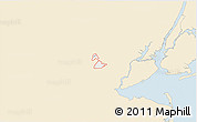 Classic Style 3D Map of ZIP code 07076, single color outside