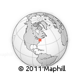 Outline Map of ZIP Code 07081