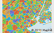 Political Map of ZIP code 07083