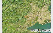 Satellite Map of ZIP code 07083