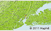 Physical 3D Map of ZIP code 07086