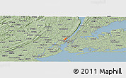 Savanna Style Panoramic Map of ZIP code 07087