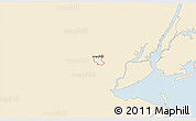 Classic Style 3D Map of ZIP code 07090, single color outside