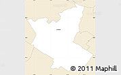 Classic Style Simple Map of ZIP code 07090