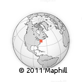 Outline Map of ZIP Code 07093