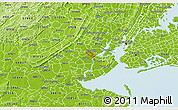 Physical 3D Map of ZIP code 07202