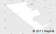 Silver Style Simple Map of ZIP code 07202