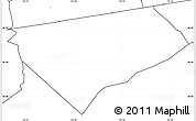 Blank Simple Map of ZIP code 07203