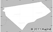 Gray Simple Map of ZIP code 07203