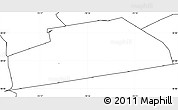 Blank Simple Map of ZIP code 07204