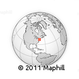 Outline Map of ZIP Code 07205