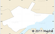 Classic Style Simple Map of ZIP code 07206