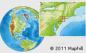 Physical Location Map of ZIP code 07304