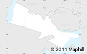 Silver Style Simple Map of ZIP code 07304