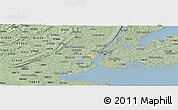 Savanna Style Panoramic Map of ZIP code 07305