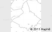 Blank Simple Map of ZIP code 07306