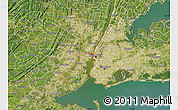 Satellite Map of ZIP code 07310