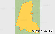 Savanna Style Simple Map of ZIP code 07403