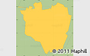 Savanna Style Simple Map of ZIP code 07420