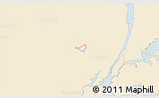 Classic Style 3D Map of ZIP code 07424, single color outside