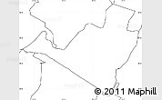 Blank Simple Map of ZIP code 07424, no labels