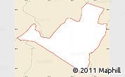Classic Style Simple Map of ZIP code 07424