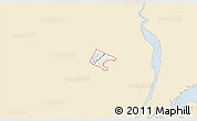 Classic Style 3D Map of ZIP code 07430, single color outside